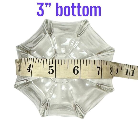 Vintage Indiana Crystal Umbrella Trinket Bowl - Picture 8 of 9